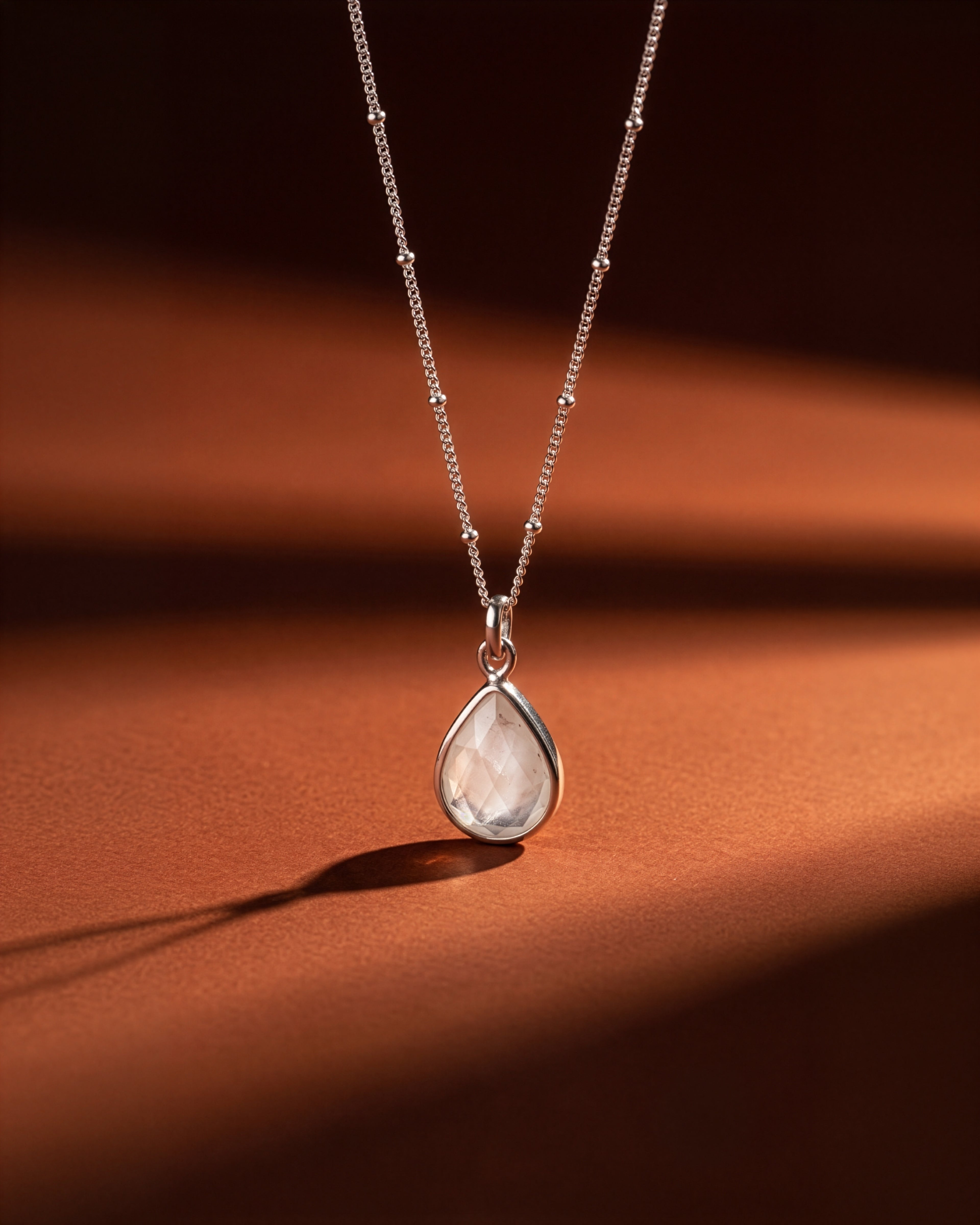 Collar Gota de Piedra Luna