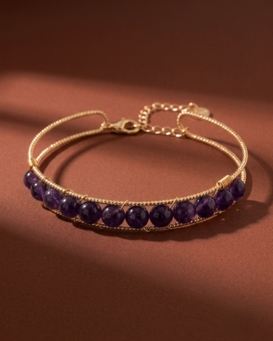 Beaded Labradorite Bracelet