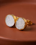 Aretes de Agata Druzy