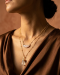 Collar Duo Cuarzo Cristal